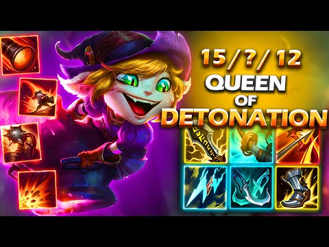 Tristana with Attack Speed + Crit = OP