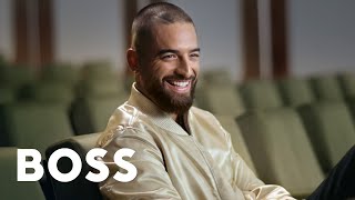 BOSS Maluma and Vinicius Jr for BOSS Bottled Beyond