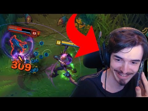 1V2 KILL WITH ONLY ONE HAND - GANKED BY PHONECALL - Kha'Zix Jungle Gameplay // League of Legends