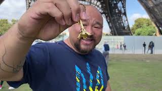 First Time at the Eiffel Tower 🇫🇷