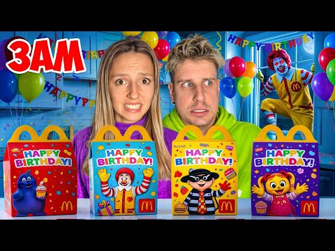 NON ORDINARE IL MC DONALD’S ALLE 3 DI NOTTE! MIKE E LAURA SCOPRE IL CLOWN SPAVENTOSO!