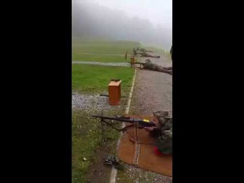 Mg3 Feuerstoß-Schießen lernt man nur vom Schießen,Bundeswehr