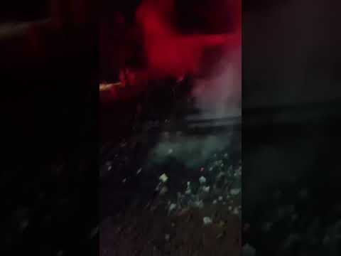 Residência fica totalmente destruída após incêndio no interior de São Clemente, em Santa Helena