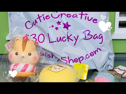 $30 Cutie Creative Squishy Shop Grab Bag Package | Toy Tiny Video