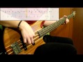Red Hot Chili Peppers Around The World Bass Cover Play Along Tabs In Video