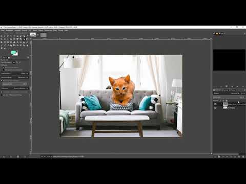 Bildbearbeitung mit Gimp: 5. Bilder übereinander legen mit Ebenen