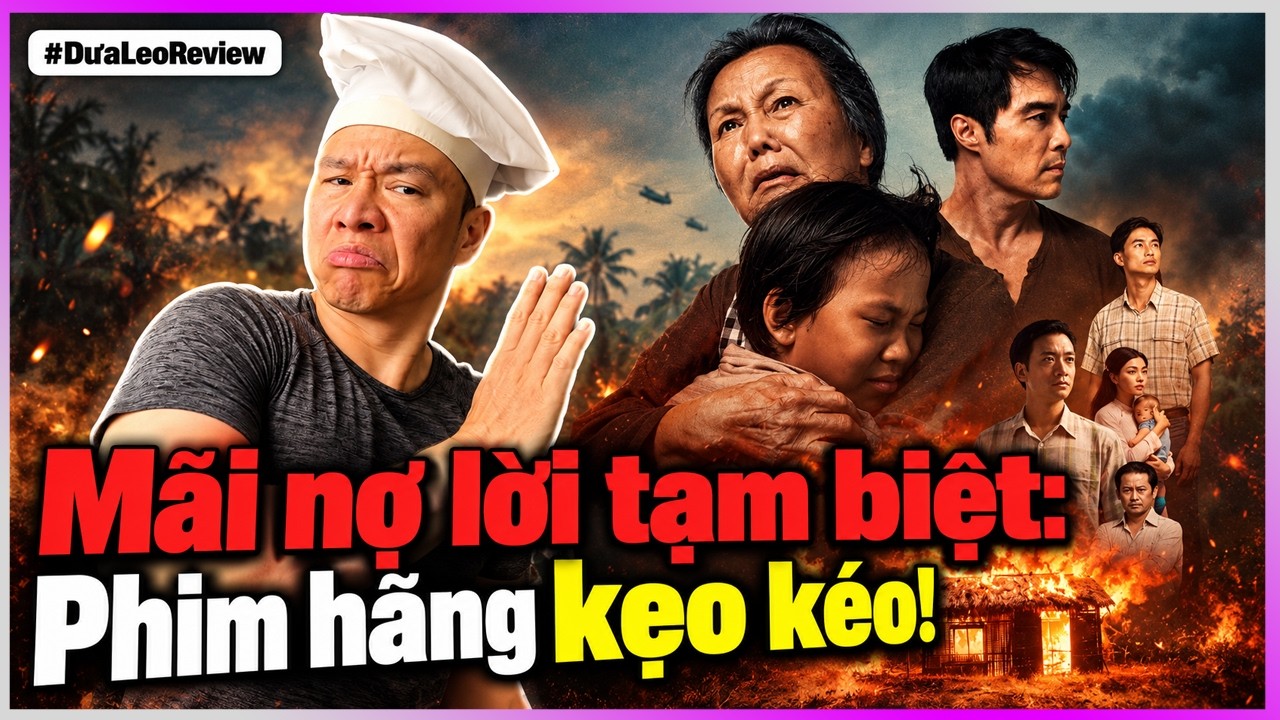 #DưaLeoReview  Mãi nợ lời tạm biệt: Phim hãng kẹo kéo!