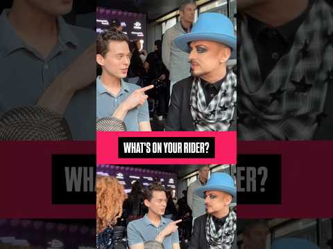 Thumbnail for Boy George on what he drinks backstage #eurovision2026 #eurovision by L.A.B.