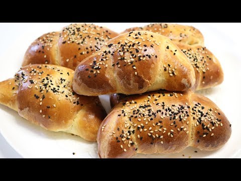 CROISSANT BRIOCHÉ AUX POMMES FACILE (CUISINERAPIDE)