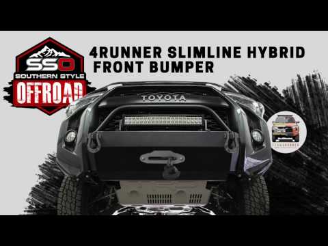 Southern Style Off Road Slimline Hybrid Front Bumper TRD Pro 4Runner