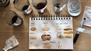 Technique- Painting with Coffee (Studio Art)