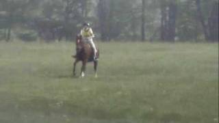 preview picture of video 'Alexa and Ginger XC Fair Hill 2010'