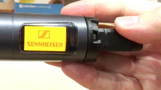 Video thumbnail for Sennheiser Evolution Wireless EW 100 G3 | UHF Microphone by KENFL74