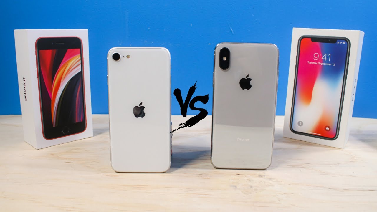 iPhone SE (2020) vs iPhone X: Don't Buy the Wrong iPhone! ($400)