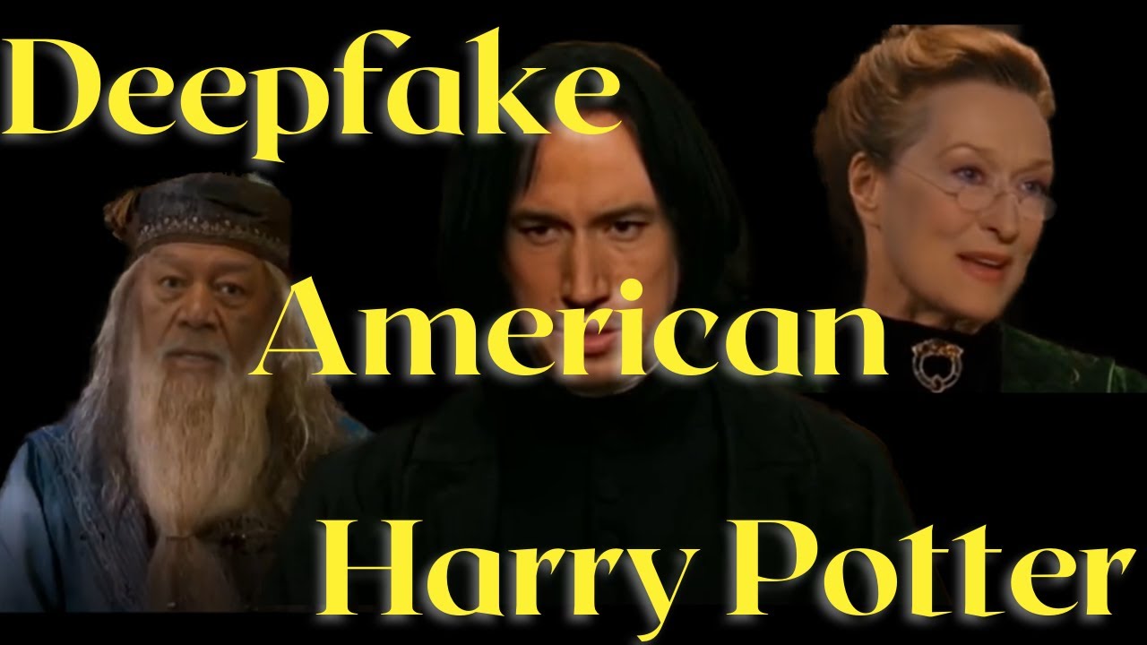 Making the adults in Harry Potter American with deepfakes - YouTube