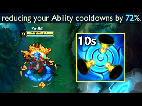 72% CDR in NEW SEASON?! 10s Zilean R, 0.3s Kassadin R and more!