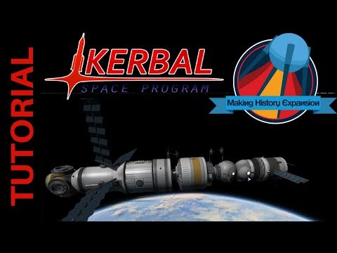 Building the Mir Space Station - Launch of Kvant 1: Kerbal Space Program Making History