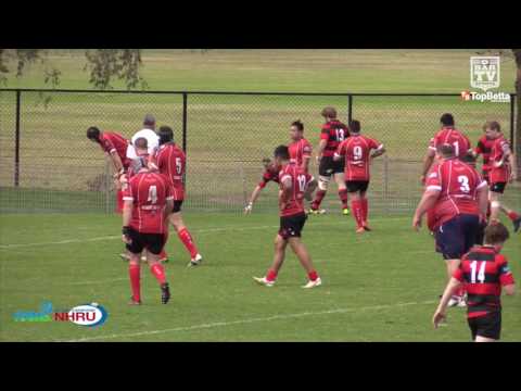 2016 NHRU Round 14 Premier 3 Highlights - The Waratahs v Singleton Bulls