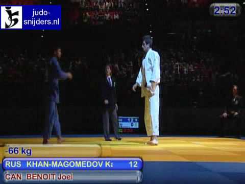 Judo 2009 Birmingham: Magomedov (RUS) - Benoit (CAN) [-66kg]
