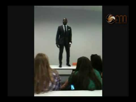 Kanye west perfoms Mama Boyfriend at Facebook offices