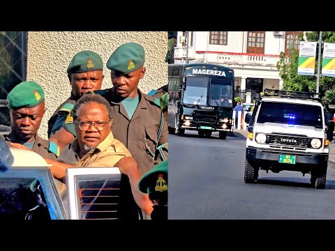 VIDEO: TUNDU LISSU ALIVYOFIKISHWA MAHAKAMANI HII LEO