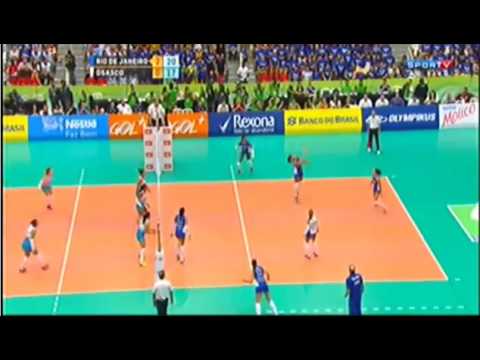 Lindas defesas de Fabi e Gabi Rexona x Osasco Superliga 14/15