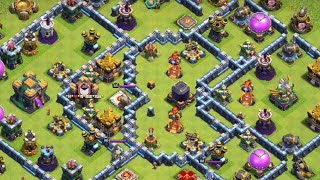 【クラクラ】クイヒードラゴンラッシュPart15 TH14全壊