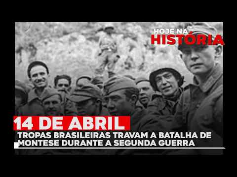 14 DE ABRIL - TROPAS BRASILEIRAS TRAVAM A BATALHA DE MONTESE ( HOJE NA HISTÓRIA )