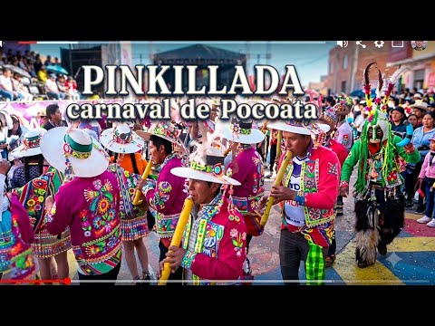 PINQUILLADA carnaval, Municipio de POCOATA, PROVINCIA CHAYANTA