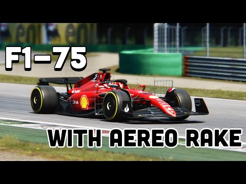 Ferrari F1 2022 F1-75 with AEREO KIT at Monza