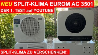 WELTPREMIERE AC3501 Wifi Split-Klima. Erster Test.