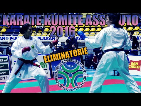 Karate Assoluto Kumite Femminile 2016 - Eliminatorie