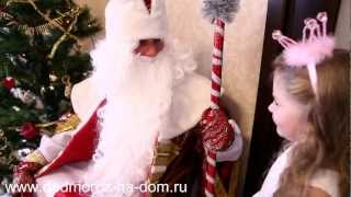 Выступление Деда Мороза и Снегурочки на дому