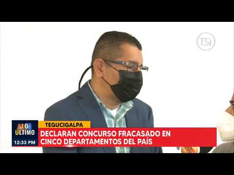 Repetirán concurso para autoridades departamentales en 6 departamentos->