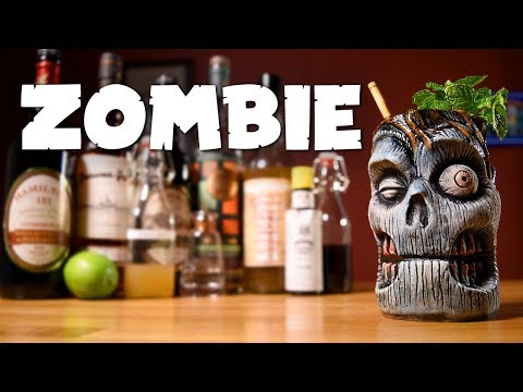 Zombie (1934 Recipe) - How to Make the Classic Tiki Cocktail & the History Behind It