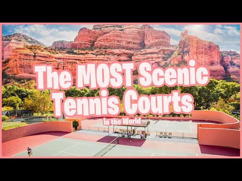 Top 10 MOST Beautiful Tennis Courts in the World