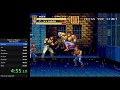 Streets Of Rage 2 Mania Speedrun With Max 49 54 1 Life No Continues