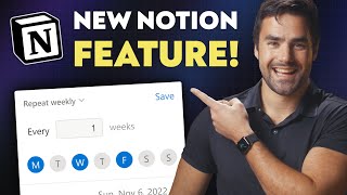 Notion’s New RECURRING Templates (and 5 more features you missed!)