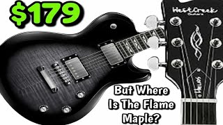 Video thumbnail for Cheap Amazon Les Paul! Where's The Flame Maple Top Like The Amazon Pic? by SCAR MY GUITAR