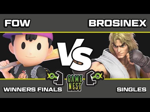 Game Nest Smash It Up: Fow (Ness) vs Brosinex (Ken) - Winners Finals