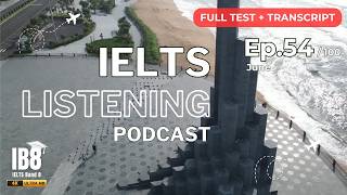 IELTS Listening Podcast Ep 54 Practice Test | Daily English Conversation & ASMR #ib8
