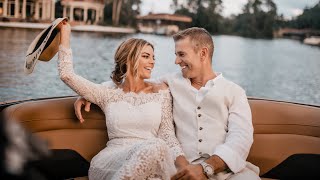 Intimate Wedding At The Lake House They Built Together | Winter Park, FL