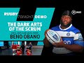 Beno Obano Scrum Masterclass! Bath Prop On The Loosehead & Tighthead Battle | Rugby Tonight Demo