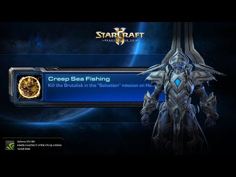 StarCraft II Legacy of the Void "CREEP SEA FISHING"