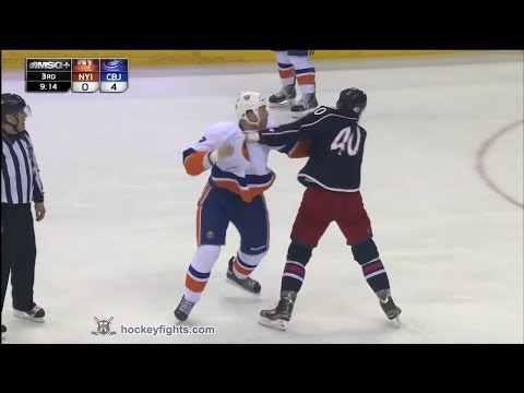 Matt Carkner vs Jared Boll Apr 6, 2014