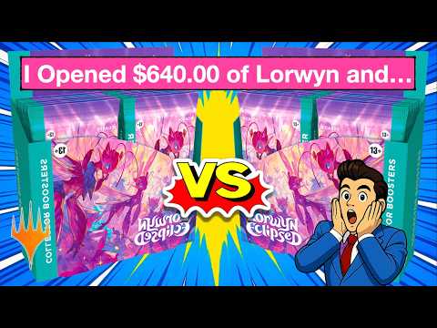 WORTH IT?? - MTG Lorwyn Collector Box Battle, Financial Analysis, Hit and Prices!