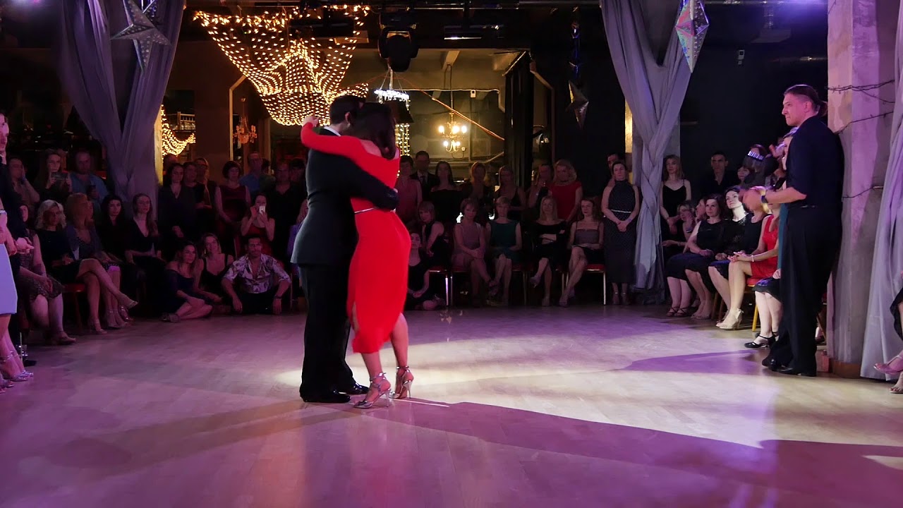 Agustina Gómez and Alejandro Lencina, Милонга IDEAL, Клуб Планетанго, Москва, 14.02.2020 (3 из 4)
