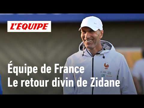 Équipe de France : le retour de Zinédine Zidane prend une dimension "christique"