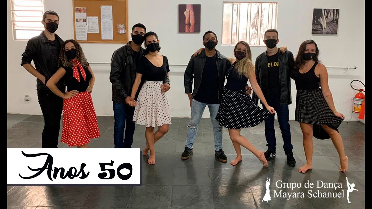 Dança anos 50 - Estúpido Cupido - Grupo de Dança Mayara Schanuel