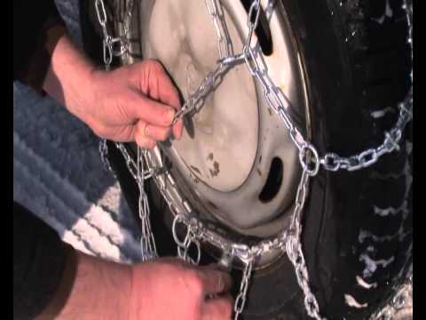 Schneekettenmontage AUBU.DE Typ Arktik A AS, Profi Forst und Stapler